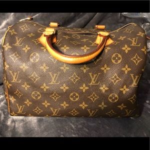 100% Authentic Louis Vuitton Speedy 30 Monogram